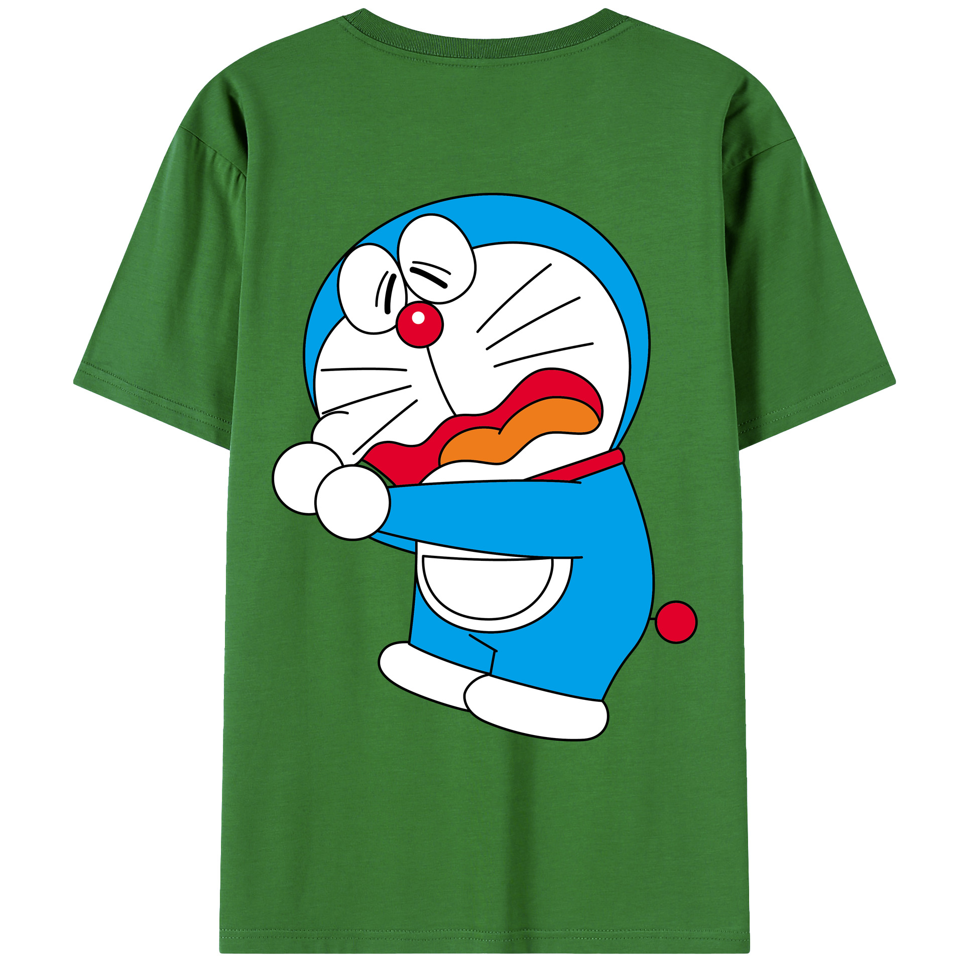 （画像用） ドラえもん Doraemon レディース半袖Tシャツ(バックプリント)